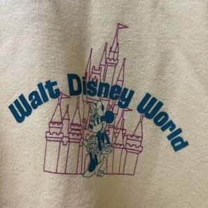 Disney WDW Minnie Mouse Women's‎ Yellow Zip Up Hoodie 3XL (NWT)